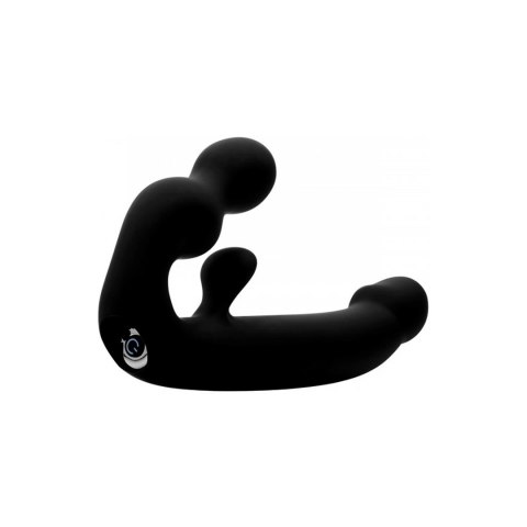 XR Brands Tri-Volver ładowalna maszyna intymna podwojna silikonowa