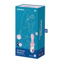 Satisfyer Air Pump Booty 5 Connect App - Korek z funkcją pompowania, czarny