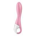 Satisfyer Air Pump G - Wibrator z funkcją dmuchania, silikon, rożowy