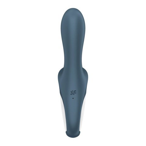 Satisfyer Air Pump Pro - dmuchana maszyna intymna do masażu analnego, czarna