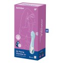 Satisfyer Air Pump Vibrator 5 Connect App silikonowy, powiększany, fioletowy
