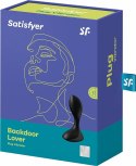 Satisfyer Backdoor Lover - model silikonowy, czarny, 12 trybow pracy