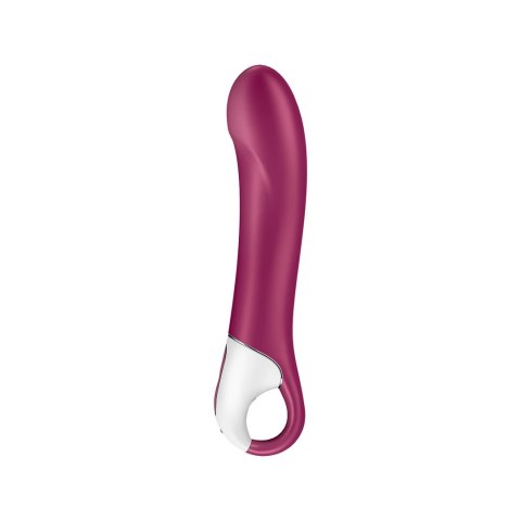 Satisfyer Big Heat zakrzywiony wibrator z funkcją podgrzewania Bluetooth