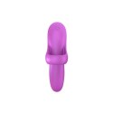 Satisfyer Bold Finger - silikonowy masażer na palec, wodoodporny, 12 trybow