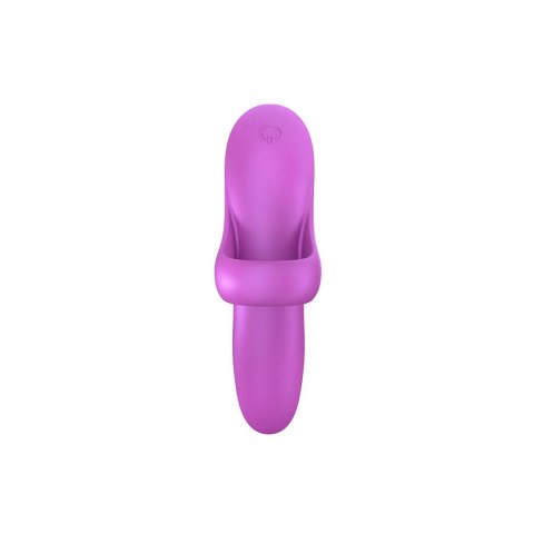 Satisfyer Bold Finger - silikonowy masażer na palec, wodoodporny, 12 trybow