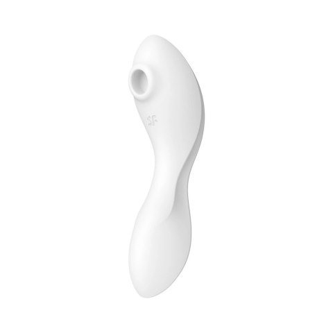 Satisfyer Curvy Trinity 5+ wielofunkcyjny model pulsacyjny Bluetooth rożowy