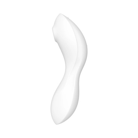 Satisfyer Curvy Trinity 5+ wielofunkcyjny model pulsacyjny Bluetooth rożowy