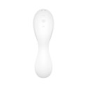 Satisfyer Curvy Trinity 5+ wielofunkcyjny model pulsacyjny Bluetooth rożowy