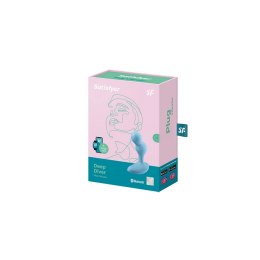 Satisfyer Deep Diver Plug Wibrujący, Bluetooth, silikon, średni rozmiar