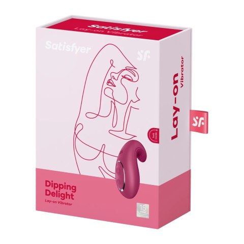 Satisfyer Dipping Delight - stymulator punktowy, silikonowy, wodoodporny