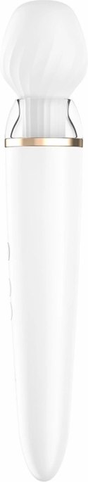 Satisfyer Double Wand-er Woman Masażer z wymiennymi nasadkami, biały