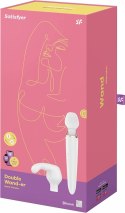 Satisfyer Double Wand-er Woman Masażer z wymiennymi nasadkami, biały