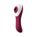 Satisfyer Dual Crush - Wibrator pulsacyjny 2w1, silikon, wodoodporny