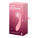 Satisfyer G-Force - silikonowy model zakrzywiony, 10 trybow wibracji