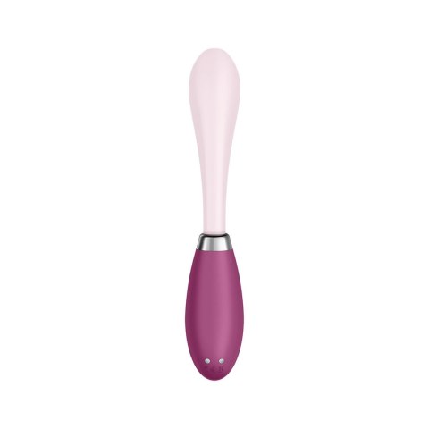 Satisfyer G-Spot Flex 3 - elastyczny model z dwoma silnikami, fioletowy