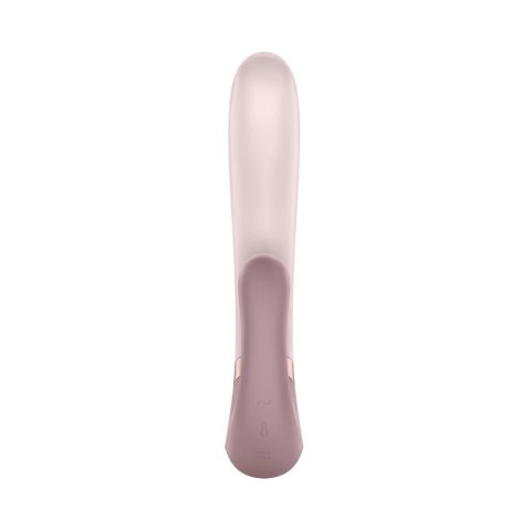 Satisfyer Heat Wave podwojny model kroliczek z funkcją podgrzewania
