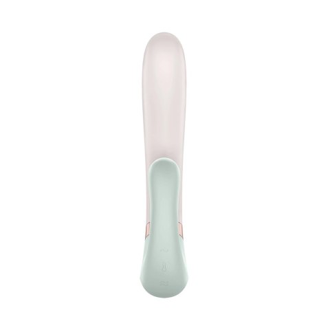 Satisfyer Heat Wave - podwojny model z funkcją podgrzewania, rożowy
