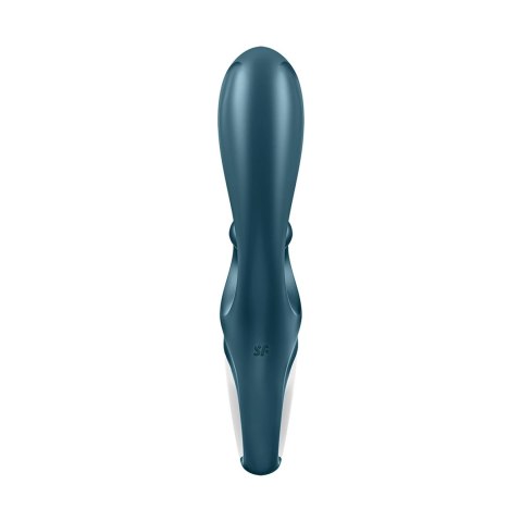 Satisfyer Hug Me - Wibrator podwojny Bluetooth silikonowy IPX7