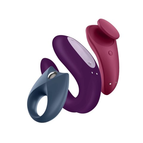 Satisfyer Partner Box 3 - Zestaw urządzeń intymnych Bluetooth