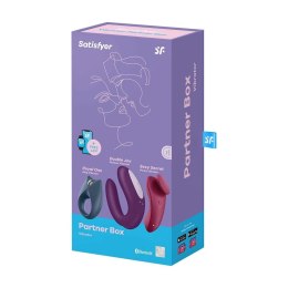 Satisfyer Partner Box 3 - Zestaw urządzeń intymnych Bluetooth