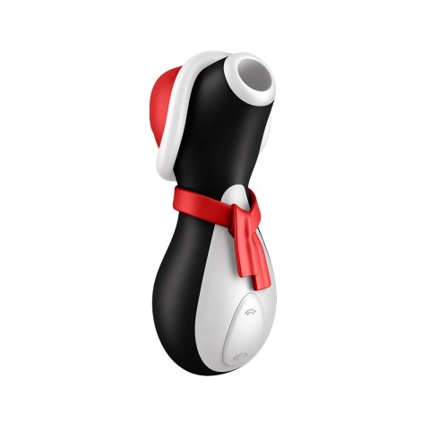 Satisfyer Penguin Holiday Edition - Model z systemem Air Pulse, czarny