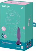 Satisfyer Plug-ilicious 1 Wibrujący korek analny, silikon, turkusowy