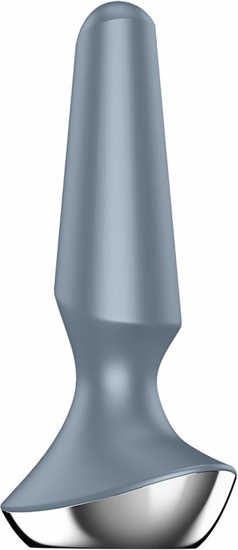 Satisfyer Plug-ilicious 2 - wibrujący korek anatomiczny, Berry