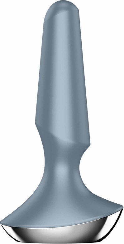 Satisfyer Plug-ilicious 2 - wibrujący korek anatomiczny, Berry