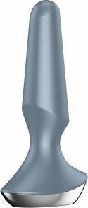 Satisfyer Plug-ilicious 2 - wibrujący korek anatomiczny, Berry