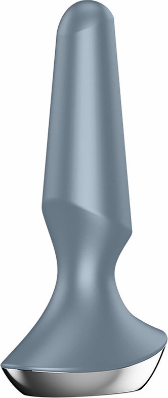 Satisfyer Plug-ilicious 2 - wibrujący korek anatomiczny, Berry