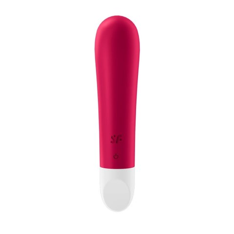 Satisfyer Power Bullet 1 mini - kompaktowa maszyna wibrująca, czerwona