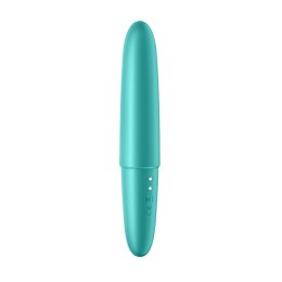 Satisfyer Power Bullet 6 - kompaktowa maszyna intymna, turkusowa
