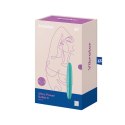 Satisfyer Power Bullet 6 - kompaktowa maszyna intymna, turkusowa