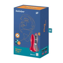Satisfyer Rotator Plug 2+ wibrujący korek intymny z rotacją Bluetooth