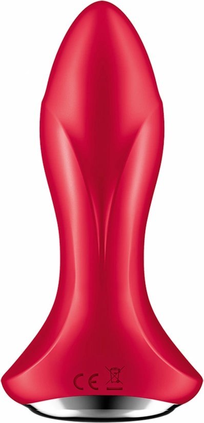 Satisfyer Rotator Plug 2+ wibrujący korek intymny z rotacją Bluetooth