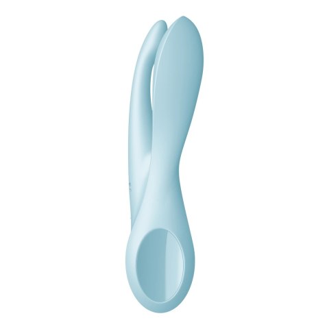 Satisfyer Threesome 1 - wielofunkcyjny model z 3 silnikami, silikon, fiolet