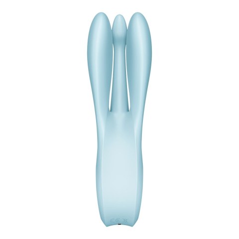 Satisfyer Threesome 1 - wielofunkcyjny model z 3 silnikami, silikon, fiolet