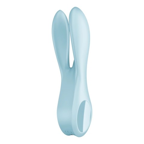 Satisfyer Threesome 1 - wielofunkcyjny model z 3 silnikami, silikon, fiolet