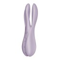 Satisfyer Threesome 2 - wielofunkcyjny model z trzema ramionami, silikon, fioletowy