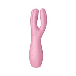 Satisfyer Threesome 3 - Wibrujący model z trzema elastycznymi ramionami, fioletowy