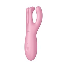 Satisfyer Threesome 4 - Model z 3 silnikami, silikonowy, wodoodporny