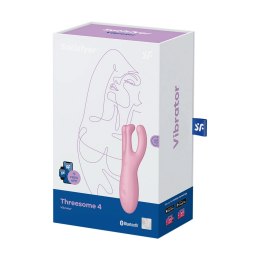 Satisfyer Threesome 4 - Model z 3 silnikami, silikonowy, wodoodporny