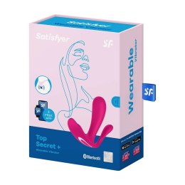 Satisfyer Top Secret+ system wibracyjny z Bluetooth i aplikacją, czarny