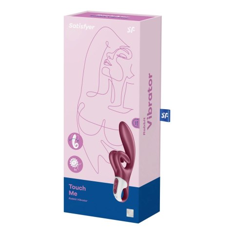 Satisfyer Touch Me elastyczny stymulator z 3 silnikami IPX7 rożowy