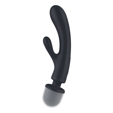 Satisfyer Triple Lover model 3-silnikowy silikonowy, wodoodporny IPX7