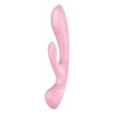 Satisfyer Triple Oh - Wibrująca maszyna intymna z 3 silnikami, silikonowa, wodoodporna