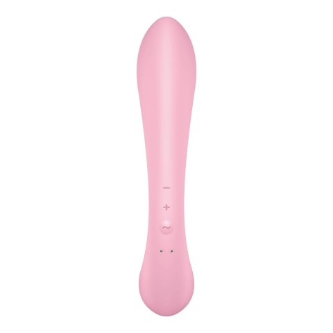 Satisfyer Triple Oh - Wibrująca maszyna intymna z 3 silnikami, silikonowa, wodoodporna
