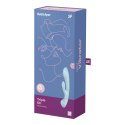 Satisfyer Triple Oh - wibrator z trzema silnikami, silikon, wodoodporny