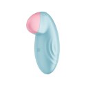 Satisfyer Tropical Tip Connect - stymulator z aplikacją, silikon, żołty