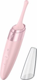 Satisfyer Twirling Delight precyzyjny aplikator wibracyjny USB biały